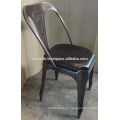 Silla de asiento de cuero industrial vintage